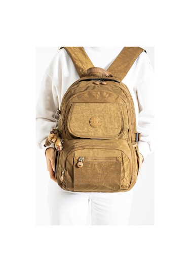 Ultra Hafif Sırt Çantası Unisex Taba Model: 571-3d - Taba