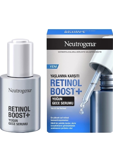 Neutrogena Retinol Boost Kırışıklık Karşıtı Yoğun Gece Serumu 30 ML