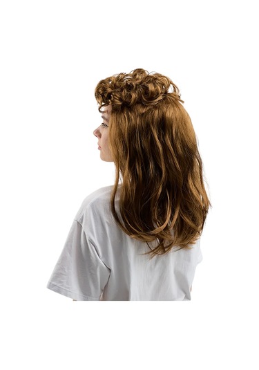 Riota 80'ler Tarzı Karnaval Peruk 316652238 Turuncu