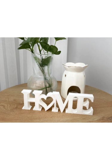 Razmo Dekoratif Masa Üzeri Şık Home Yazısı 22 Cm Uzunluk 03