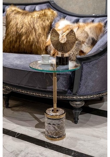 Dulda Akrilik Taurus Sehpa Şeffaf