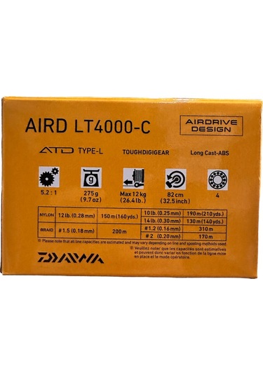 Daiwa Aird 23 Lt 4000 C Spin Olta Makinesi