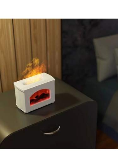 Şömine Hava Nemlendirici Aromatik Oda Kokusu 270 Ml Difüzörü Buhar Makinası - 9013070805056ynt