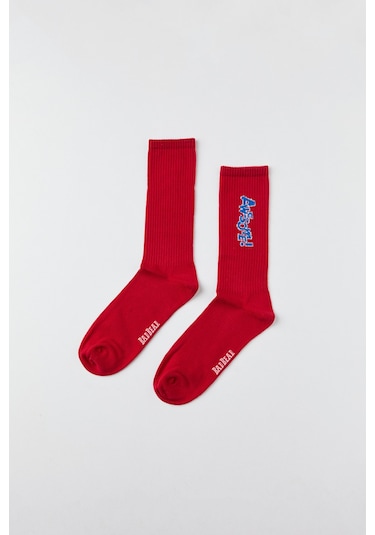 Talkiness Kırmızı Erkek Çorap Kırmızı