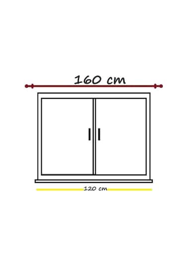 Rustik Metal Halkalı + Raylı