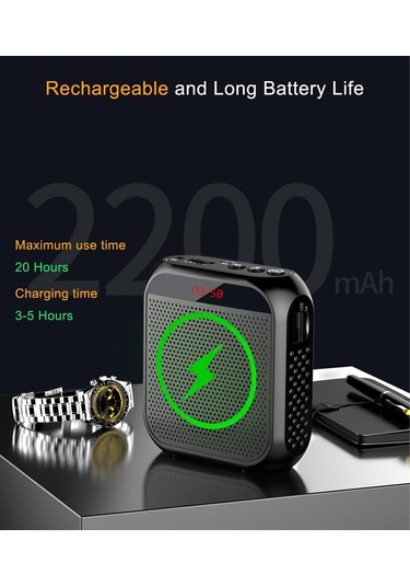 Springsun Norbix S17 Siyah Arı Mikrofonlu Hoparlör - Kablolu Kulaklık, Askı Ve Şarj Kablosu İçerir