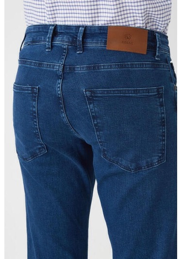 Bisse Erkek 5 Cep Jean Pantolon MAVİ PNJ22K22203_D35 Mavi