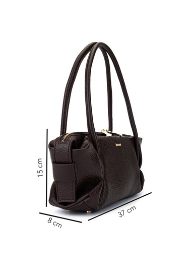 Tamer Tanca Kadın Suni Deri Kahverengi Kol Çantası 1178 4009 Bn Cnt Sk25-26 Kahve Fltr Kahve