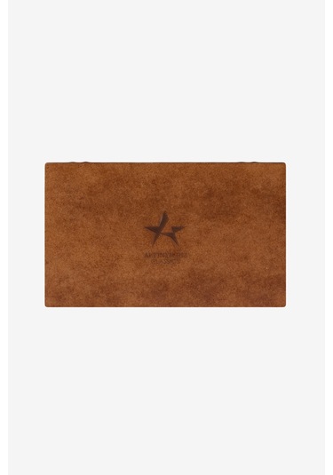 AC&Co / Altınyıldız Classics Erkek Siyah Kemer - Kartlık Aksesuar Set Sıyah Siyah