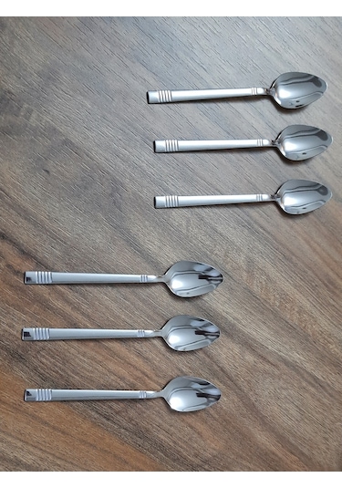 Kardelen 6 Adet Turkuaz Çay Kaşık