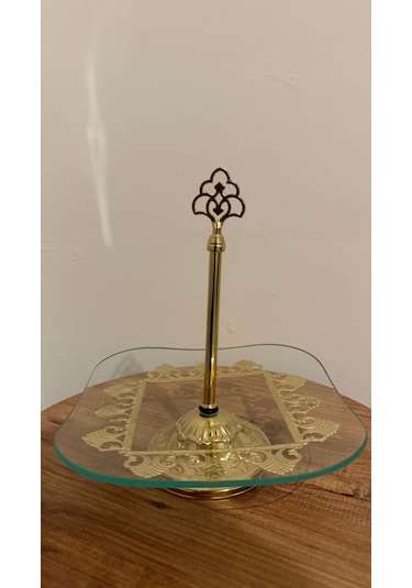 Tek Katlı Şekerlik Çikolatalık Gold Metal Cam 01-25mm 5yards