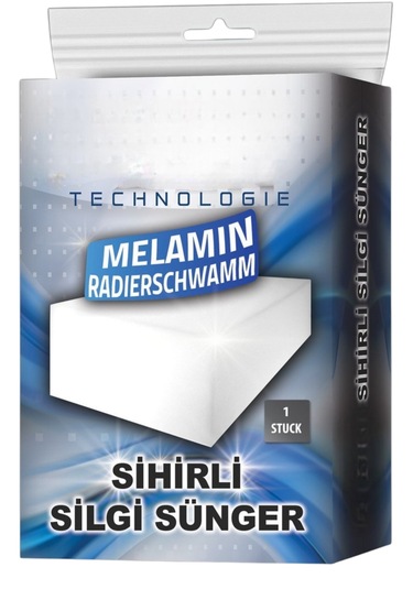 Yeni Nesil Temizlik Süngeri - 3 Adet, Silgi Sünger 3'lü Set Nano