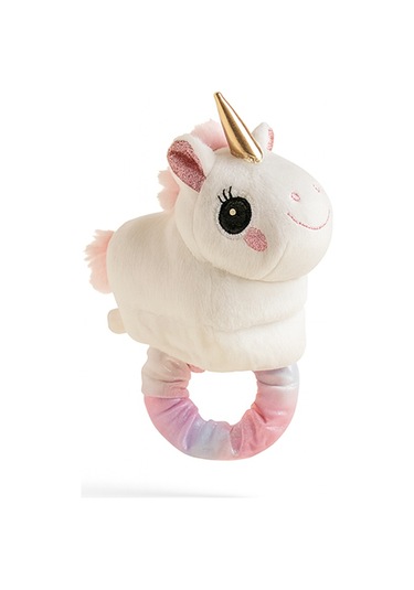 Mini Mini Peluş Bileklik Hayvancıklar - Unicorn Çok Renkli