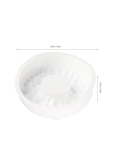 Shineyee Yemek Kalitesi Silikon Kek Kalıbı, Mousse Ve Pasta Yapımı İçin, Anti- Yapışkan, Fırında Ve Mikrodalga Uyumlu, 25cm Çapında Pratik Pastry Aracı Diğer