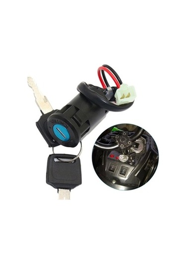 Zcjb Magideal Kontak Anahtarı Anahtarı Elektrikli Atv Off-road Motosiklet Kart İçin 2 Hatlı Anahtar