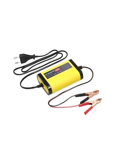 Novahub 12v 2a Akıllı Lcd Ekranlı Tam Otomatik Agm/gel Kurşun Asit Şarj Cihazı - Ab/us/au/uk Fiş Seçenekli