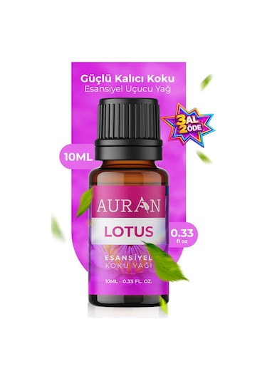 Auran 10 Ml Lotus Esansiyel Uçucu Koku Yağı Buhurdanlık Yağı Diğer