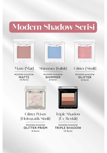 Missha Kalıcı Topaklanma Yapmayan Simli Tekli Far Modern Shadow Glitter 303 Rose Space