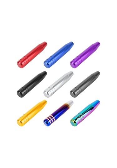 Wondernest Evrensel Renkli Uzun Şerit Araba Vites Topuzu, 13cm Modifiye Vites Kolu Std