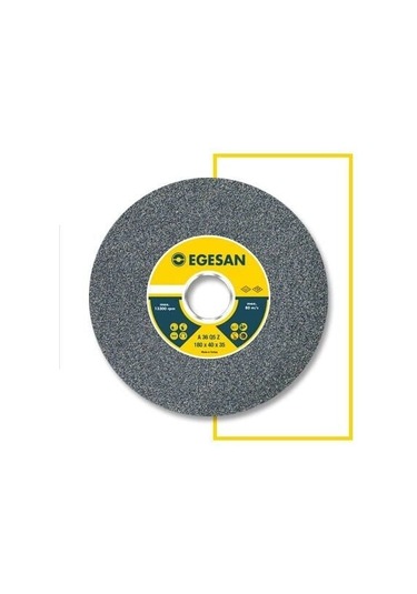 Egesan 150x25x20 Nk 36 Kum Taşlama Taşı-bileme Taşı
