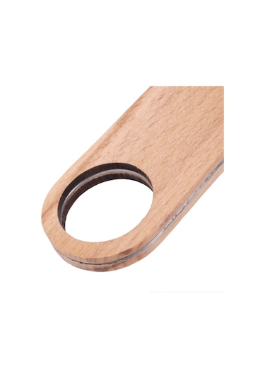 Düz Ahşap Bira Şişe Açacağı Vintage Ahşap Saplı Açacak Bar Aleti Mutfak Aksesuarları Diğer