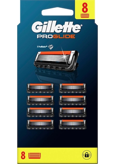 Gillette Fusion Proglide Tıraş Bıçağı Yedek 8'li