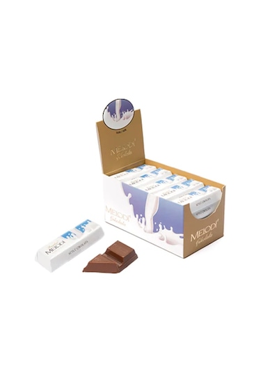 Melodi Sütlü Tablet Çikolata 25 x 22 G