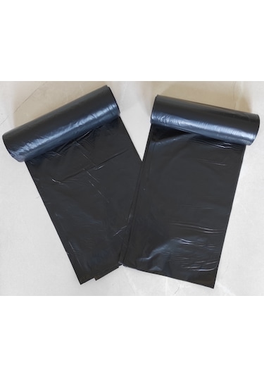 Siyah Çöp Poşeti 80x120 Cm 10'lu Rulo, 5 Rulo 50 Adet