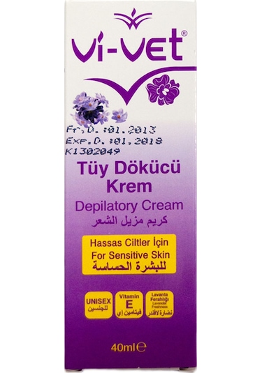 Vi-Vet Tüy Dökücü Krem  40 ML  x 2 Adet
