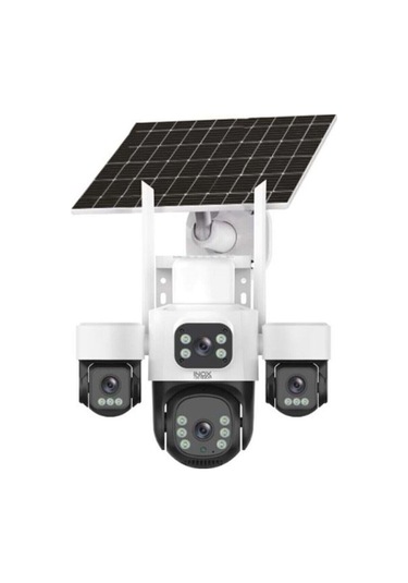 X14 4 Kameralı Solar Güvenlik Kamerası Sım Kartlı & Esım Destekli Kablosuz Güneş Enerjili-127168