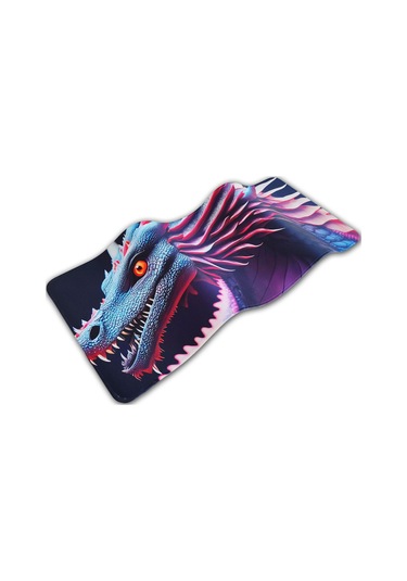 70x30cm Büyük Boy Kaymaz Dikişli Gaming Oyuncu Mousepad Ejder Xl