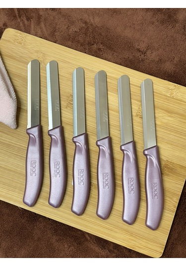Kapris 6 Adet Sebze Bıçağı Seti Alman Model Rose Gold Slr02 Diğer