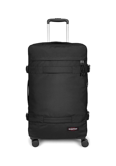 Eastpak Orta Boy Transit'r 4 M 8 Tekerlekli Çekçekli Valiz Black Siyah