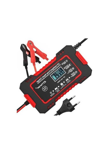 Tongxida 12v6a Motosiklet Araba Akü Şarj Cihazı Akıllı Evrensel Tamir Kurşun-asit Şarj Cihazı