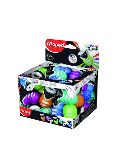 Maped Clean Grıp Tek Delik Kalemtraş Adet 014111