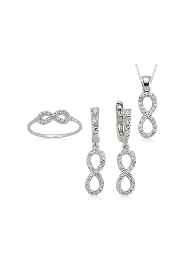 Gümüş Sonsuzluk Kadın Set (551167872)