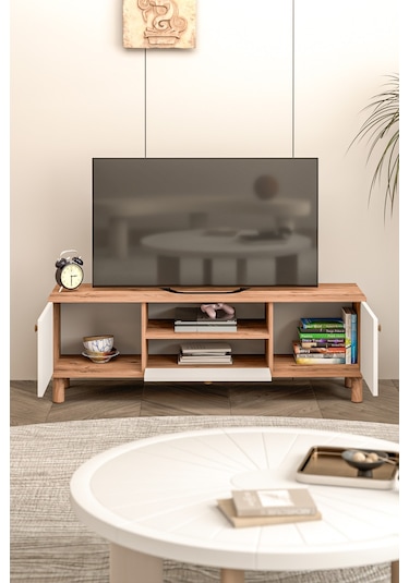 Bohem Tv Ünitesi 150 Cm Mdf Kapak Beyaz