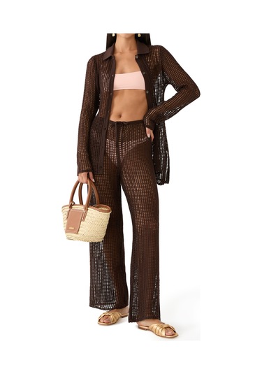 Haight Tricot Rebeca Pantolon Kahverengi