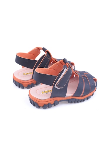 Papuç Sepeti Arzen-3012 Erkek Bebek Ortopedik Sandalet Ayakkabı 001