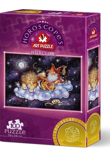 5805 Aslan Burcu- Art Puzzle 100 Parça