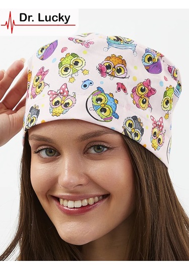 Dr. Lucky Baykuş Pamuklu Medikal Başlık 293602109