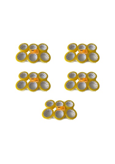 Otto Bant Şeffaf Koli Bandı Bantı / 45 Mm X 100 Metre / 6 Adetlik 3 Paket 30