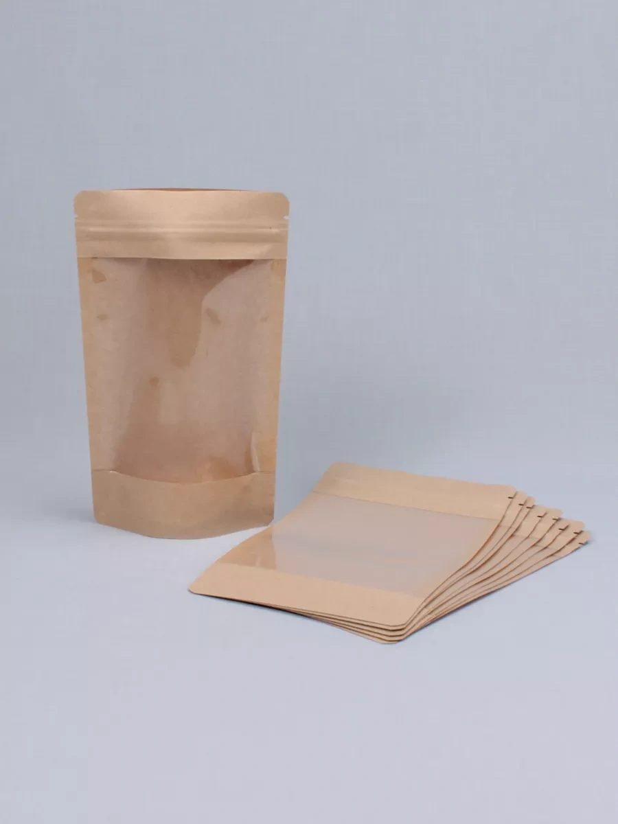 Softhomecraft Karton Paket Doy-pack 135x225 Mm, Pencere 140 Mm, 50 Adet 172432626