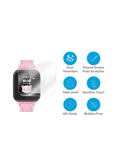 Preo Pwatch T1 Ekran Koruyucu Tpu Şeffaf Film 2 Adet