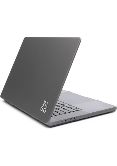 Zagg Hardshell Apple Uyumlu MacBook Pro 14" M4/m3/m2/m1 Kılıf Dumanlı Siyah