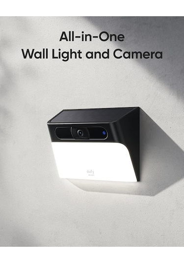 Anker Eufy Security 2k Duvar Lambalı S120 Solar Kamera - T81a0