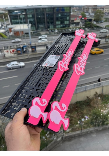 Barbie Özel Tasarımlı Pleksi Plakalık