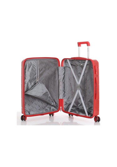 Mçs Polipropilen Valiz V366 65 Cm S20sy100004165 00004 Kırmızı