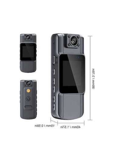 Pazly 4k Uhd Mini Vücut Kamerası - Gizli Kayıt, Hallow D12552-1, Kırmızı, Gizli Video Çekim - Lemestar Mağazası İle, Hızlı Ve Güvenli Kayıt Deneyimi