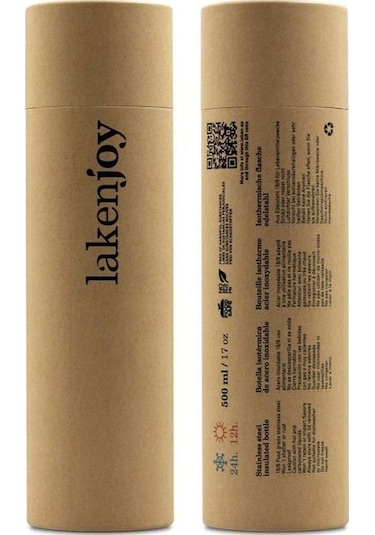 Lakenjoy Çelik Termos 500ml Turuncu LKJ50O